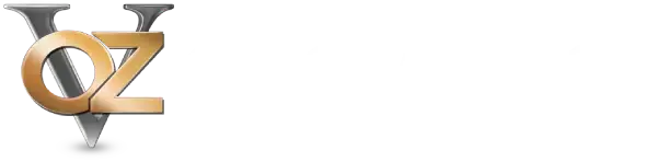 ozevend logo metalic finish landscape